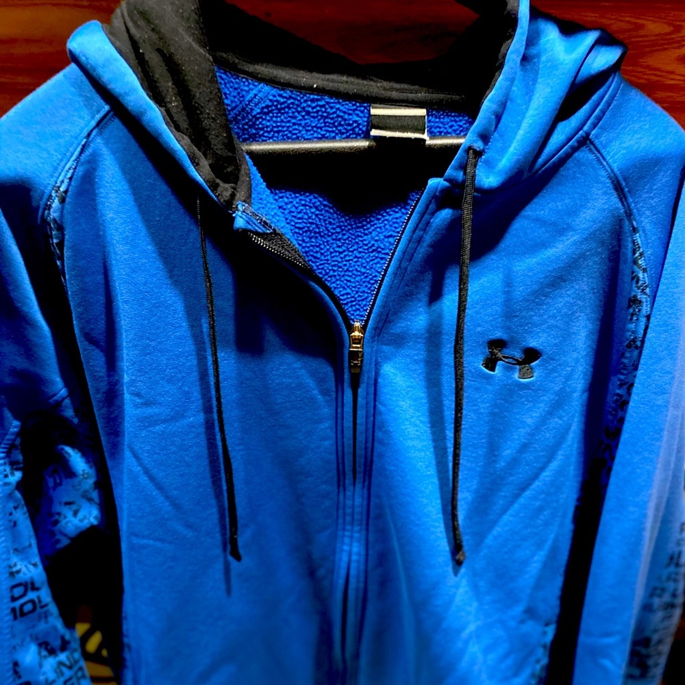 Under armor zip-up hoodie